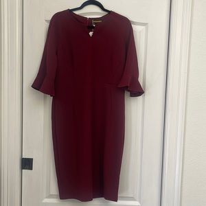 Maroon 3/4 Sleeve